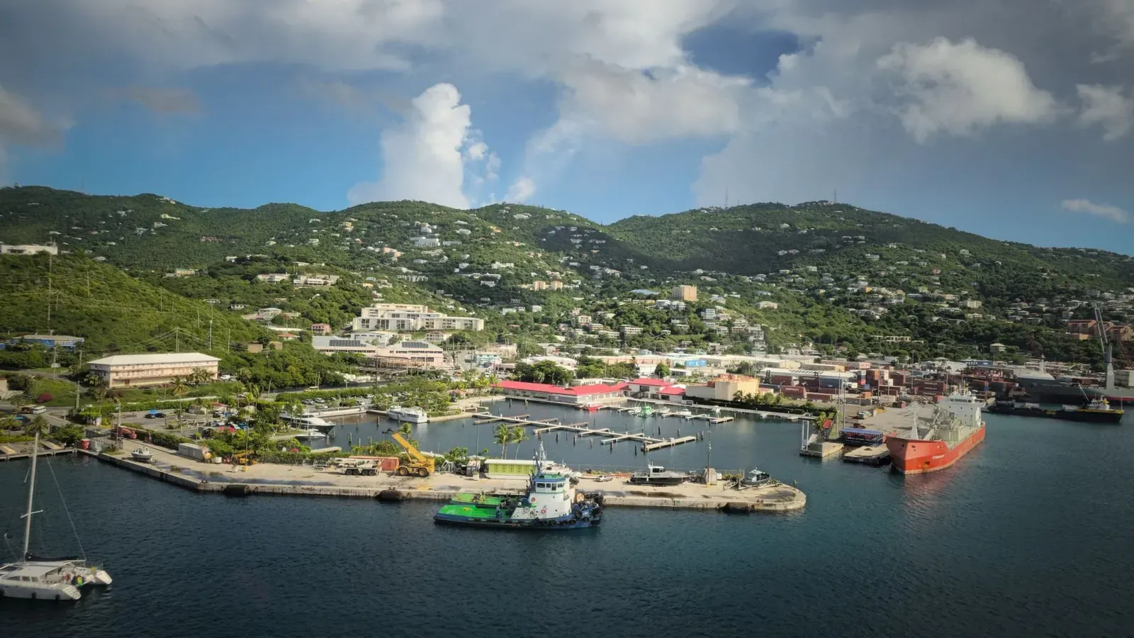 Landscape in Grenada