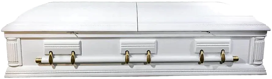 Lincoln White Casket.