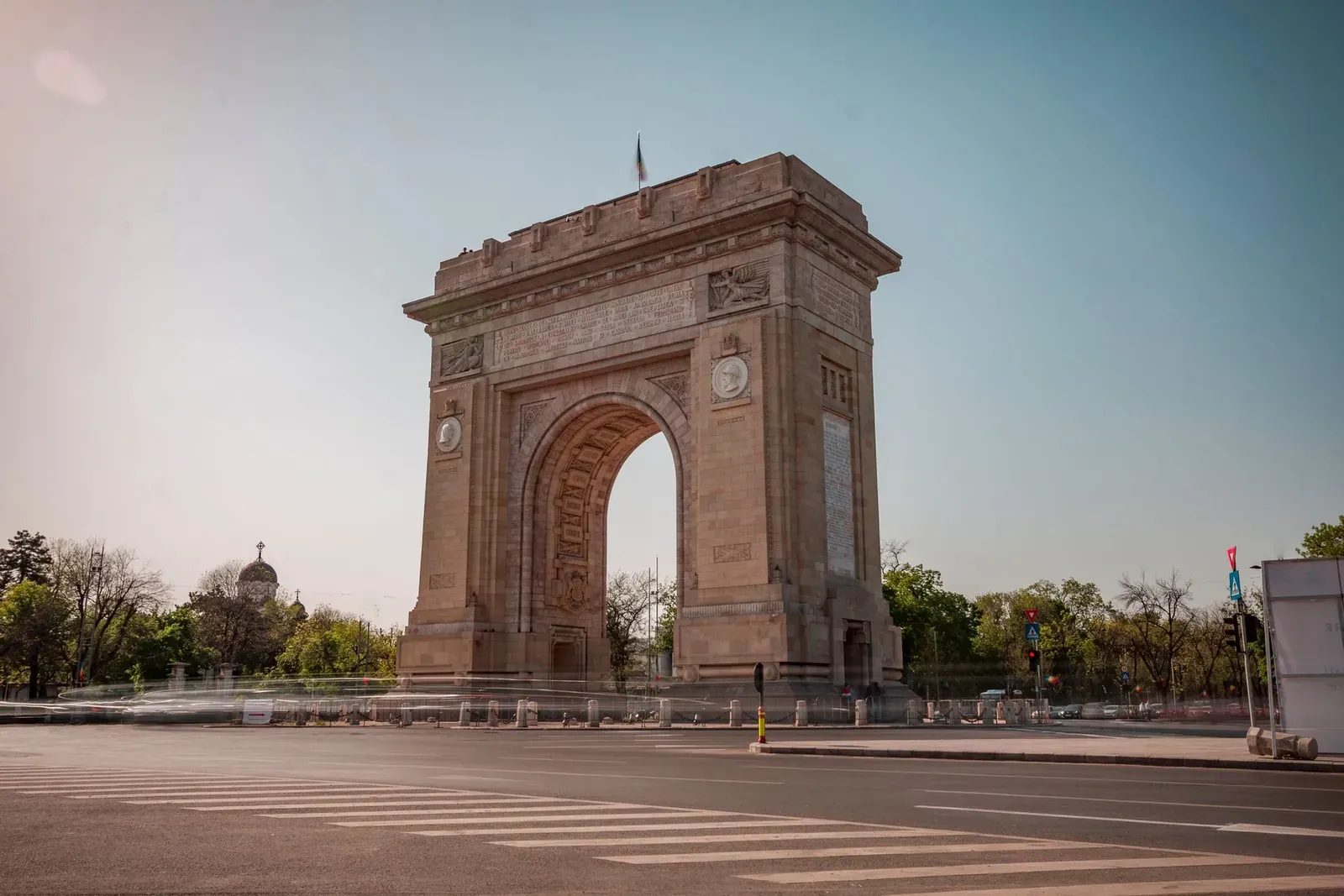 The Arch of Triumph in Bucharest