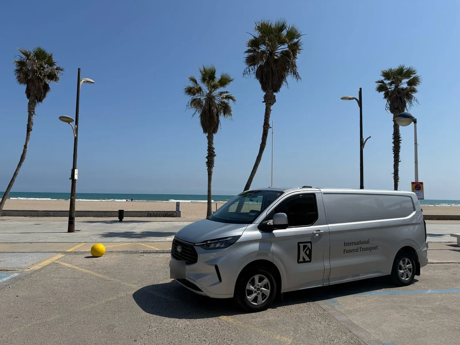 Our funeral ambulance in Spain